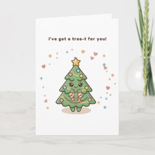 I’ve Got a Tree-t for you card by Puchi Dõshi
