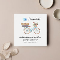 I’ve Moved Boho Chic Moving Address Announcement 