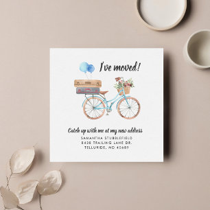 I’ve Moved Boho Chic Moving Address Announcement