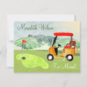 I’ve Moved Golf Cart Greens Sun Budget Move Announcement