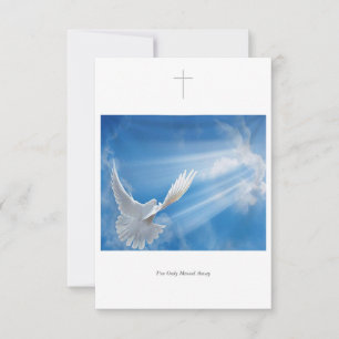 I’ve only moved away thank you card