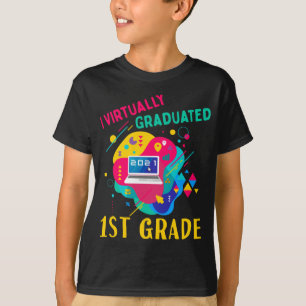 I Virtually Graduated 1ST GRADE in 2021. T-Shirt