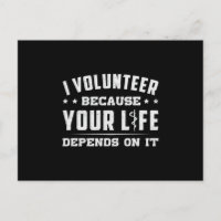 I Volunteer Paramedic Ambulance EMS EMT Funny