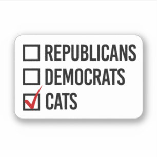I vote for cats