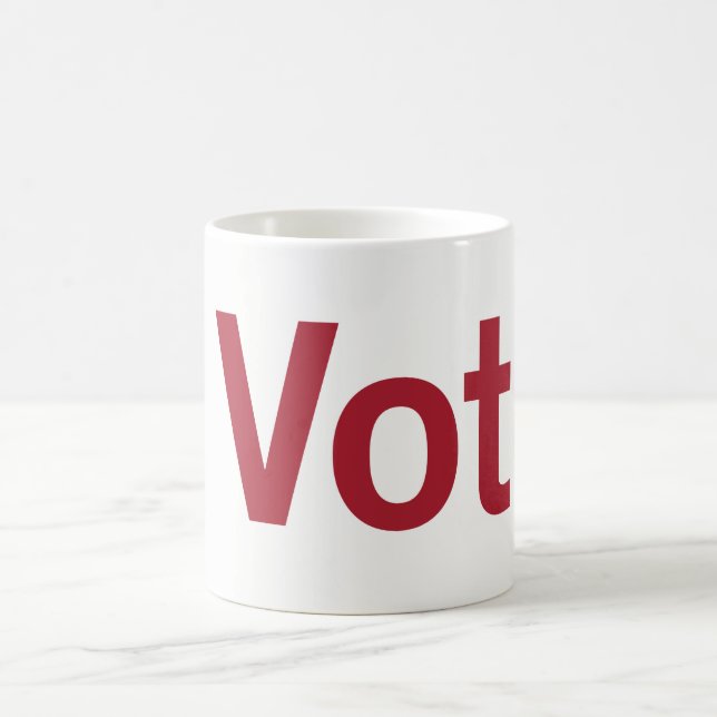 I Vote Mug (Center)
