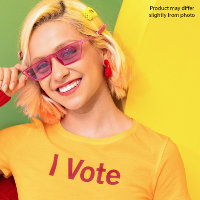 I Vote T-shirt - Red Text