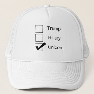 I Vote Unicorn Political Hat