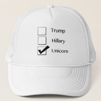 I Vote Unicorn Political Hat