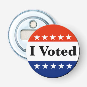 I Voted 2022 Elections Bottle Opener