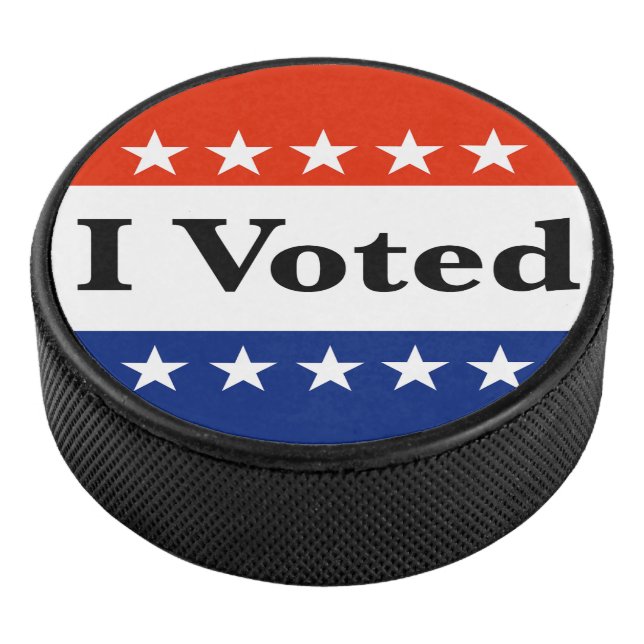 I Voted 2022 Elections Hockey Puck (3/4)