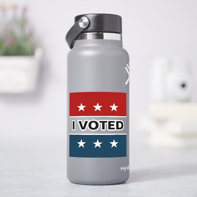 I Voted 2024 Elections Decal (HydroFlask)