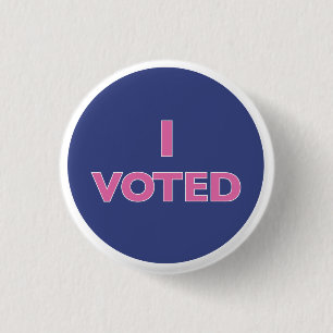 I Voted button