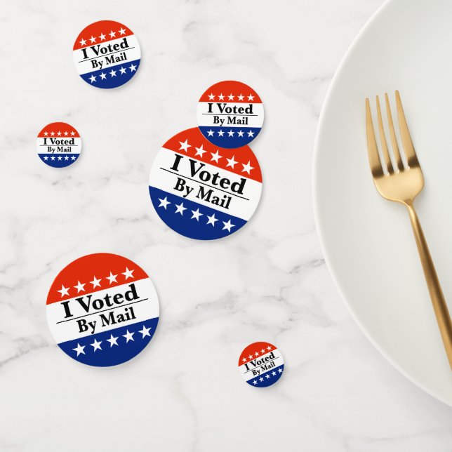 I Voted By Mail Confetti (Group)