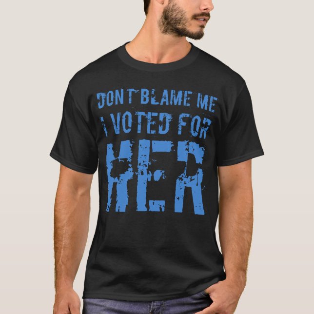 I Voted For Kamala Harris T-Shirt (Front)
