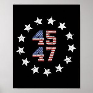 I Voted For The Outlaw And The Hillbilly Trump Van Poster