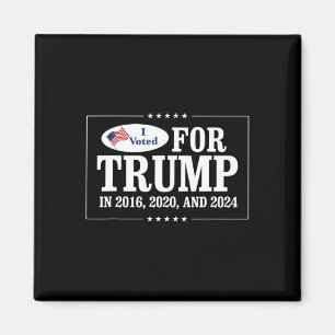 I Voted For Trump In 2016  Magnet