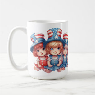 I VOTED FOR WOMEN'S RIGHTS CUTE LITTLE GIRLS COFFEE MUG