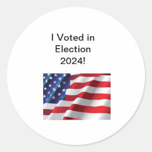 I Voted in Election 2024! Sticker