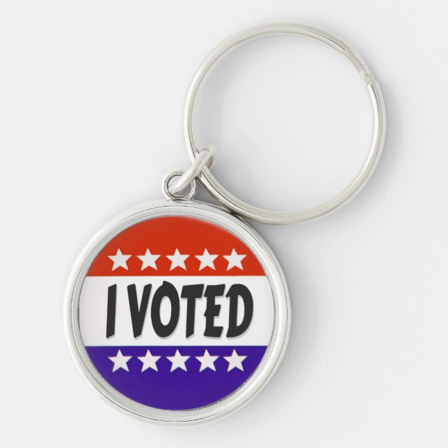 I Voted Key Ring (Front)