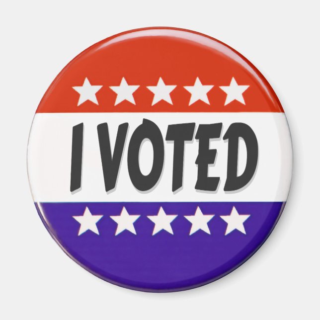 I Voted Magnet (Front)
