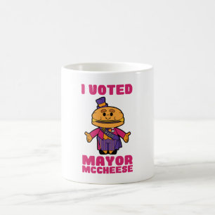 I Voted Mayor Mccheese  Coffee Mug