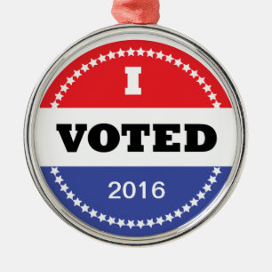 I Voted Ornament