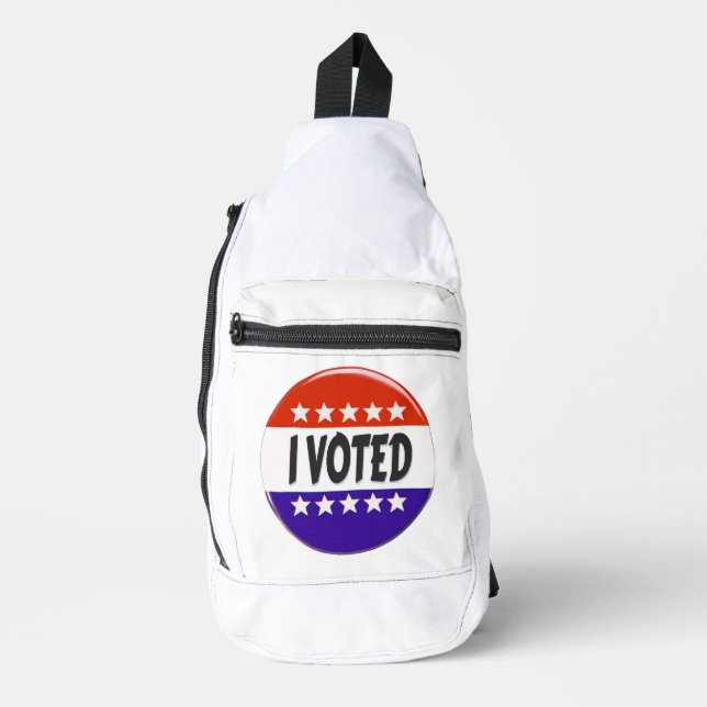 I Voted Sling Bag (Front)