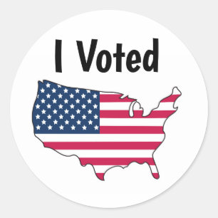 I Voted Sticker