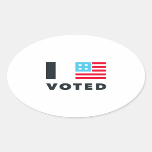 I Voted Sticker