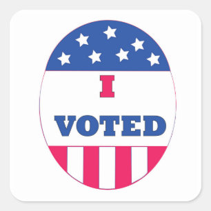 I Voted Sticker