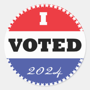 I Voted Sticker