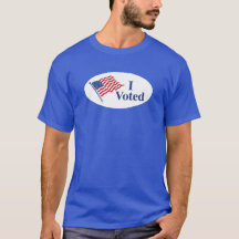 I Voted Sticker Tee