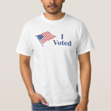 I Voted Sticker Tee