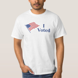 I Voted Sticker Tee