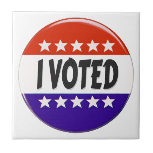 I Voted Tile