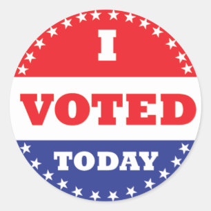 I Voted Today Sticker