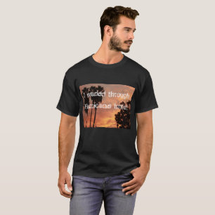 I waded through Hurricane Irma with palm trees and T-Shirt