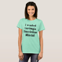 I waded through Hurricane Maria rustic font