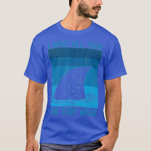 I Wait All Year For This Week Funny Sharks (104) T-Shirt