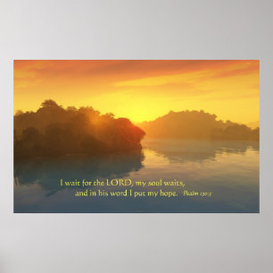 I Wait For the Lord Poster