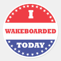 I Wakeboarded Today