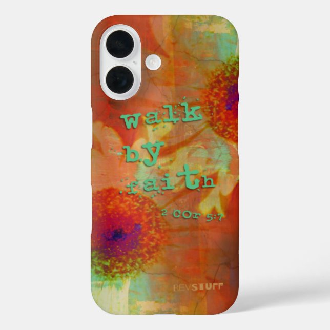 I Walk By Faith For Casemate Case-Mate iPhone Case (Back)
