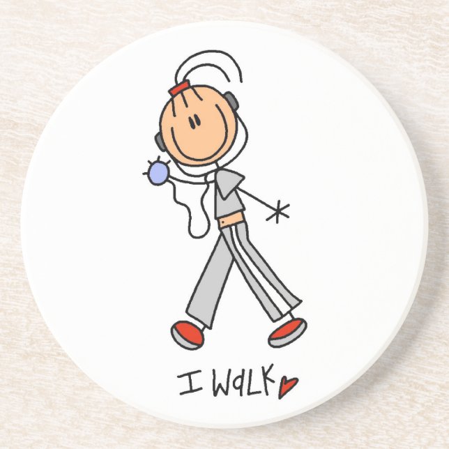 I Walk Coaster (Front)