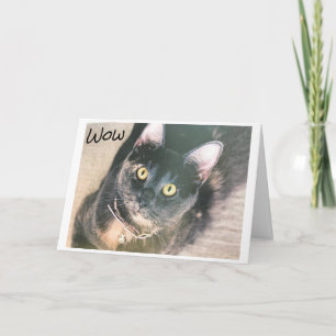 I WAN TO "PURR" EVERY TIME I THINK OF "YOU" CARD