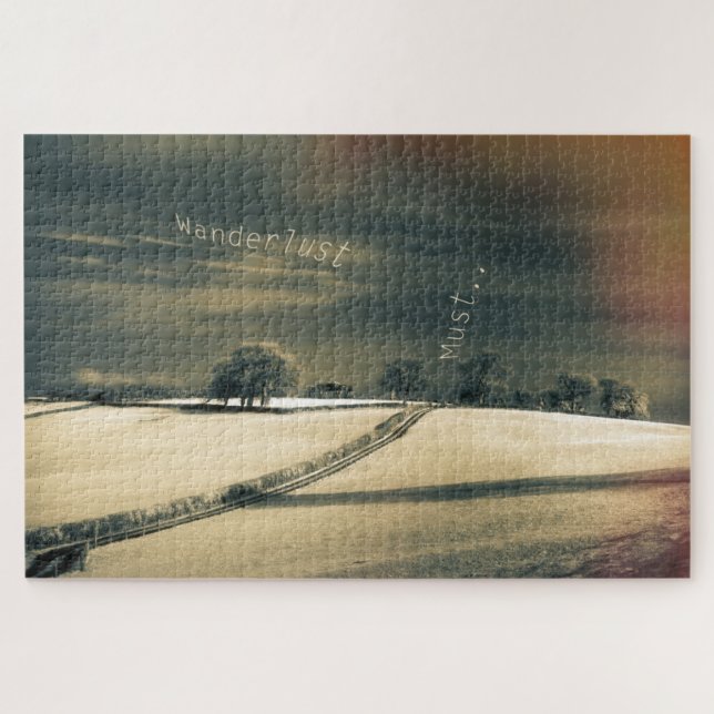 I Wander Because... Jigsaw Puzzle (Horizontal)