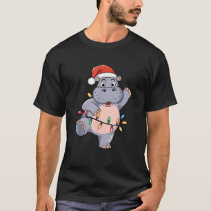 I Want A Hippopotamus For Christmas Cute Hippo Fun T-Shirt