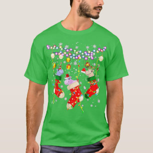 I Want A Hippopotamus For Christmas Xmas Hippo For T-Shirt