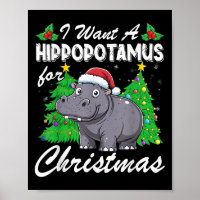 I Want A Hiptamus For Christmas Xmas Hip Kids Girl