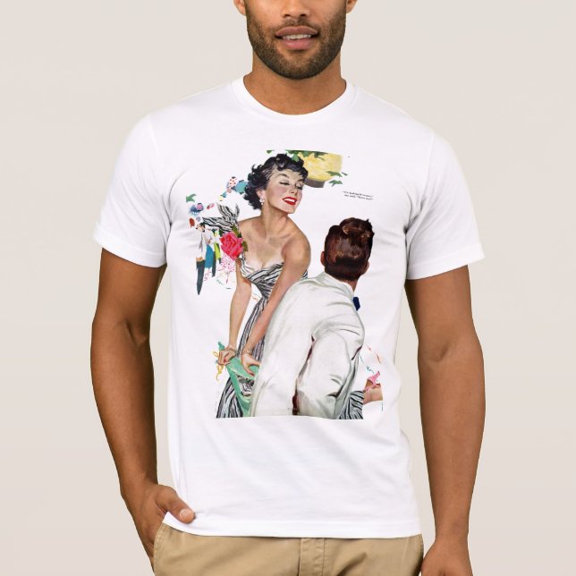 I Want a Man T-Shirt (Front)