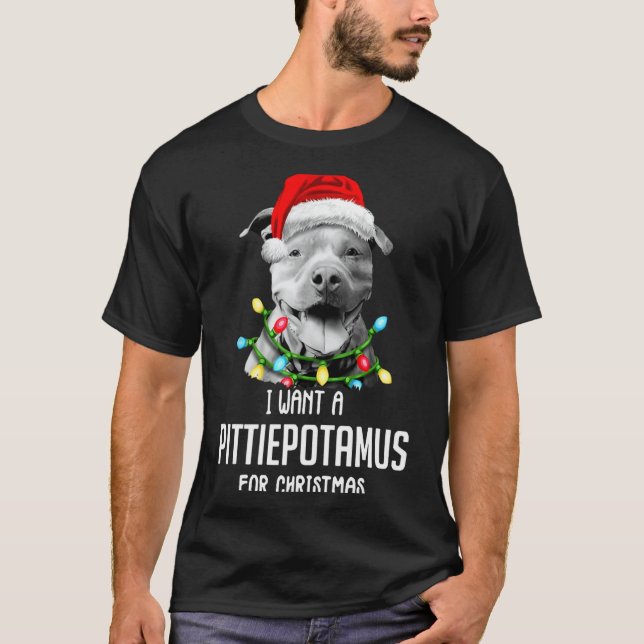 I Want A Ttietamus For Christmas Funny Tbul _1  T-Shirt (Front)